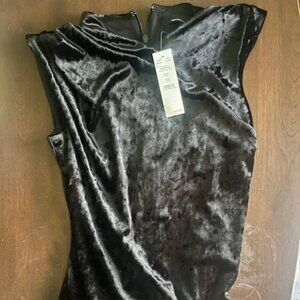 WHBM Velvet top